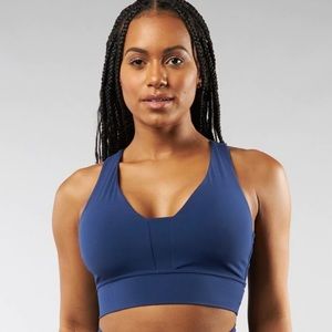 BuffBunny Collection Siren Sports Bra in Midnight Navy